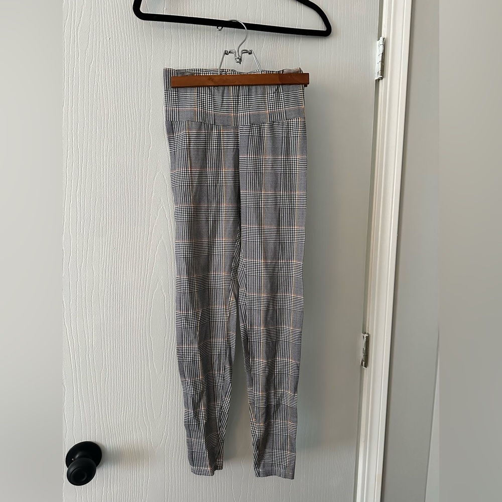 Women’s Plaid Charlotte Russe Leggings, Size: S